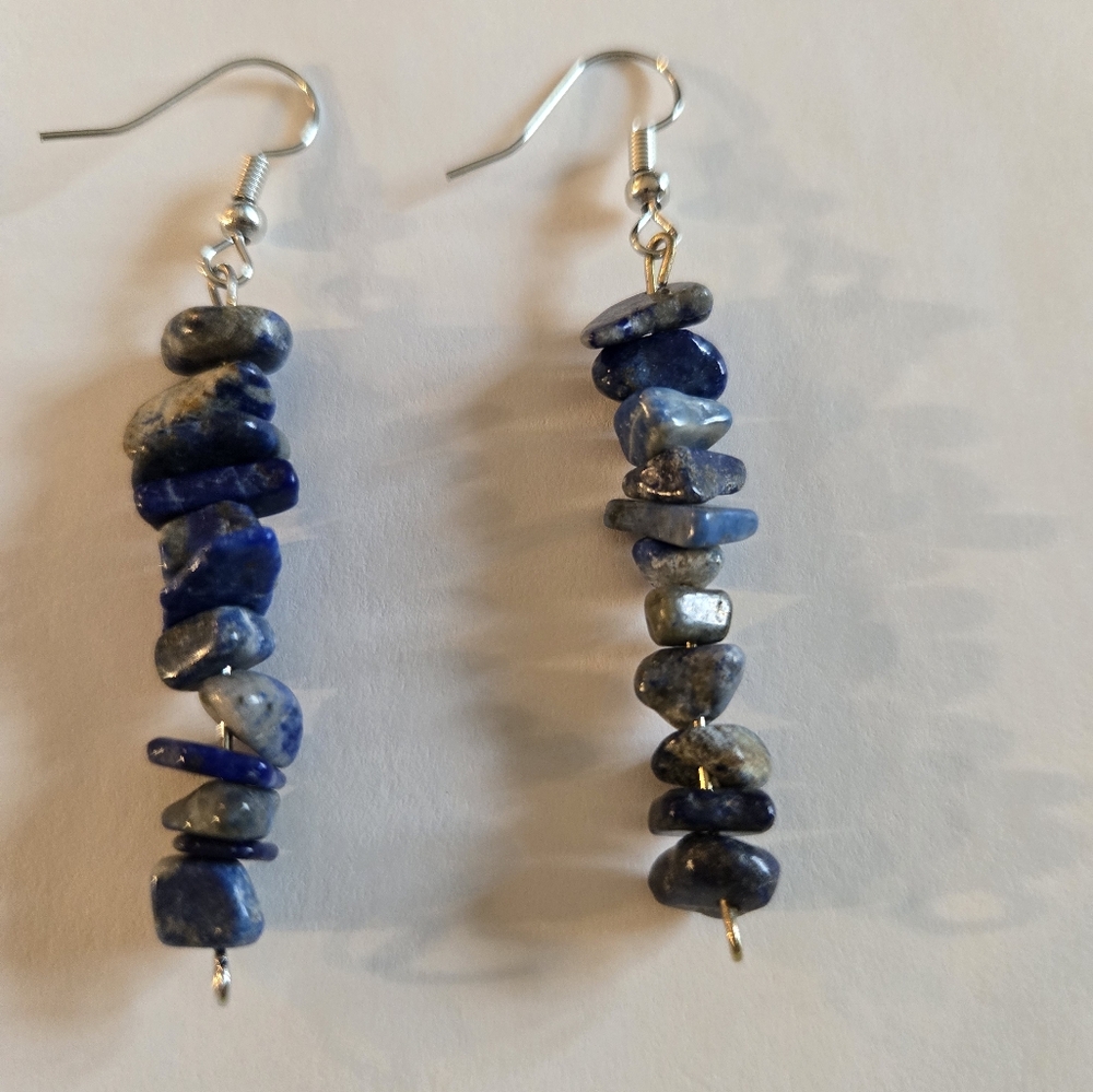 Hand Crafted Lapis Earrings
